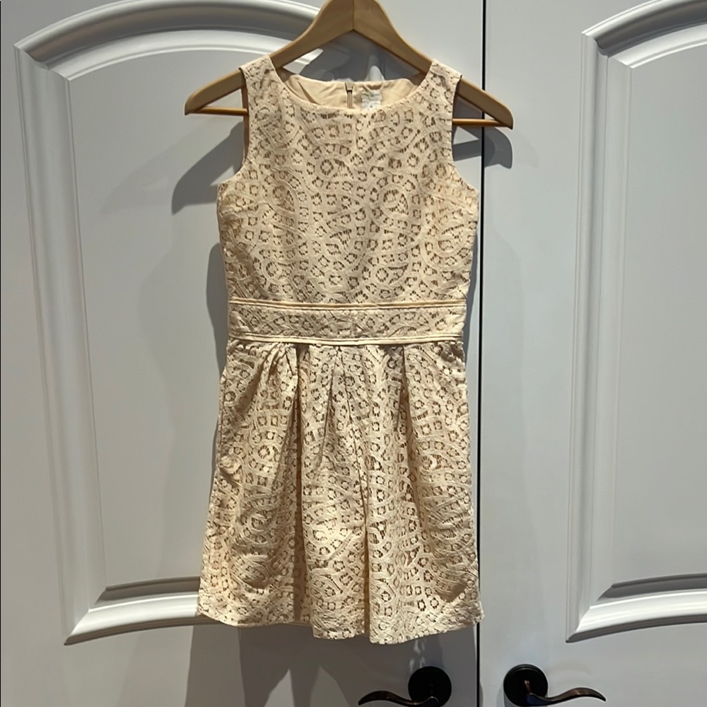 Crewcuts Elegant Cream Lace Kids Dress size 10